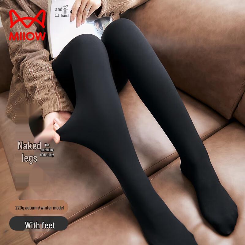 

Mao Ren Fleece-Lined Thermal Tights One Size