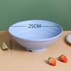 Wheat Straw Tableware rice soup bowl creative student Instant noodles bowl household large Set Plastic Eco friendly ramen bowl