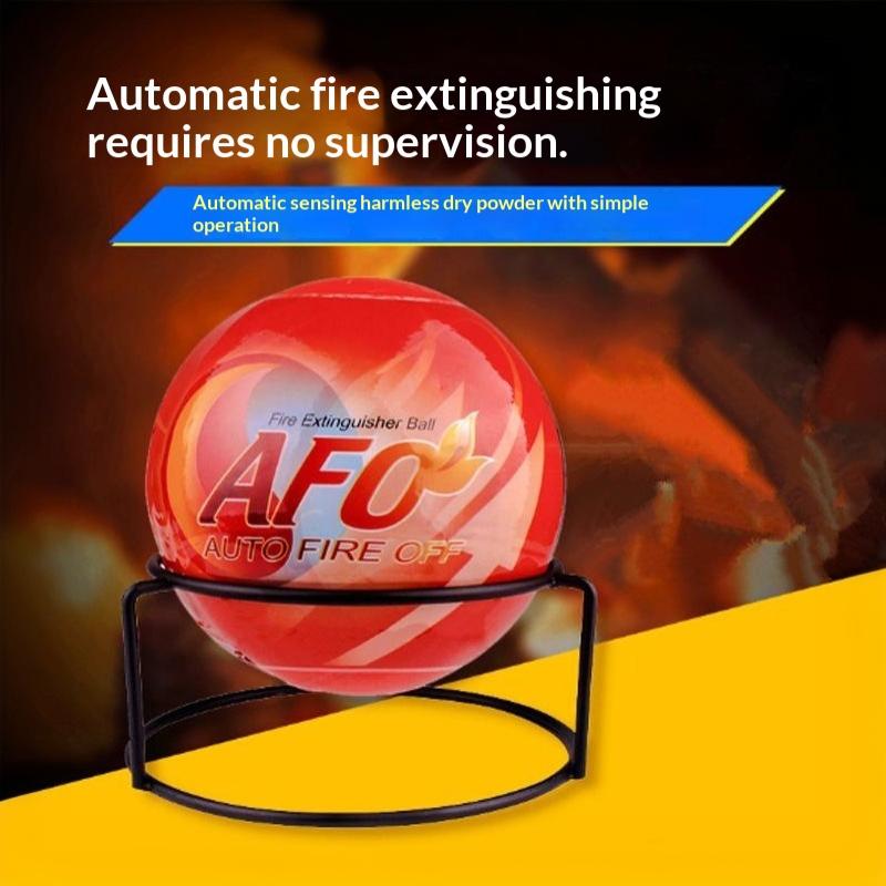 0.5/1.3Kg Fire Extinguisher Ball Stock Dry Powder Automatic Fire Ball With Bracket For Warehouse Kitchen Sockets Cars