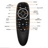 G10S Pro BT Voice Remote Control 2.4G Bluetooth 5.0 Wireless Air Mouse 6 Gyroscope IR Learning for Android TV Box H96 X96 MAX