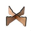 Steel Tongue Drum Stand, Celestial Display Upright Holder for Multiple Sizes S Wood