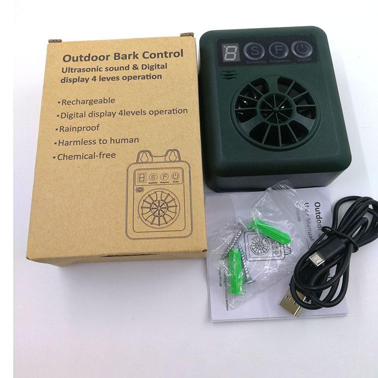 Portable Ultrasonic Dog Bark Stopper and Training Device for Indoor/Outdoor Use