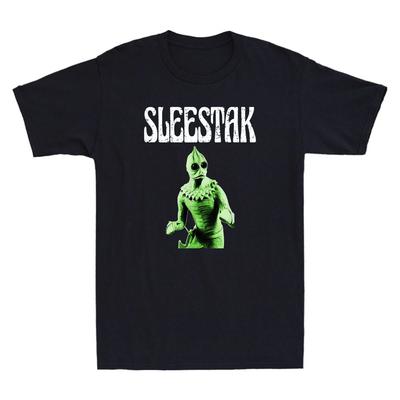 Sleestak Reptilian Alien Funny Alien Graphic Vintage Men's Short Sleeve T-Shirt