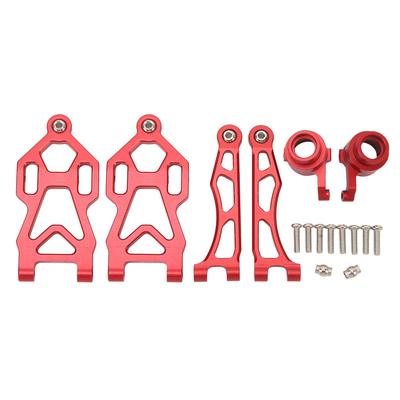 RC Auto Front Upper Lower Suspension Arme Front Upper Lower Swing Arm mit Lenkung Tassen für SCY