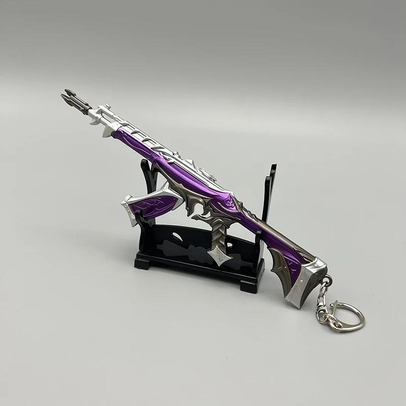 18cm Valorant Spiel Replik Reaver Kollektion Vandal Gewehre Metall Ausrüstung Waffen Modell Sammlerstück Schreibtischdekorationen Geschenk Spielzeug Jungen