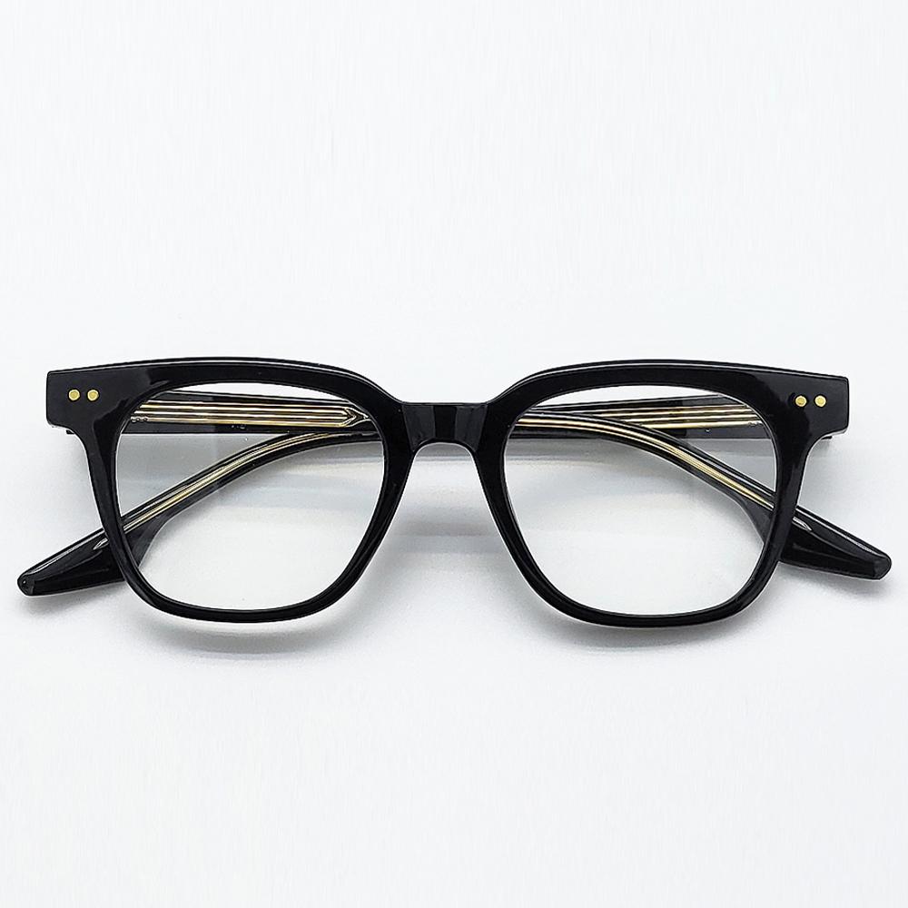 Lapeullolida Schrift Schwarz Hornrandbrille