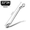 Plum Blossom Dual-Use Double-Head Wrench and Socket Set for Auto Repair