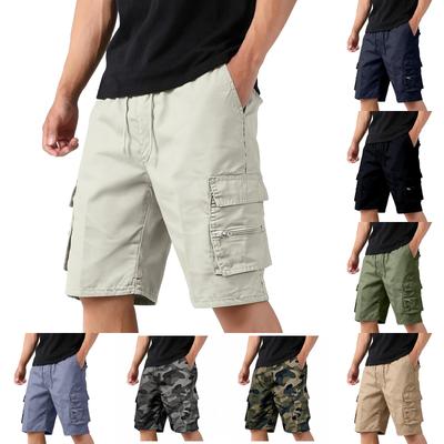 Herren Freizeit-Five-Pocket-Hose - Locker, Mehrere Taschen, Outdoor-Sportshorts