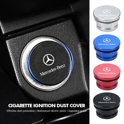 Car Cigarette Lighter Dust Proof Protect Cover Lighter Button For Mercedes Benz CLK GLC W212 C200 C300 W203 W204 W205 W169 W176