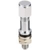 KYO-EI (Kyoei Sangyo) Wheel Inside Valve [Flange Diameter 10.8 , Overall Length 39mm] Chrome Plated [Quantity: 1P] [Part Number] 506