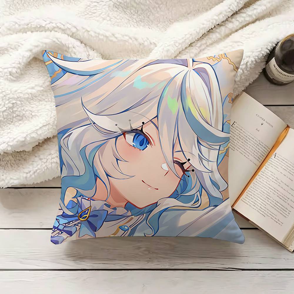 FFurina Genshin Impact Various Sizes Square Pillow Case For Car Home Bedchamber Decor