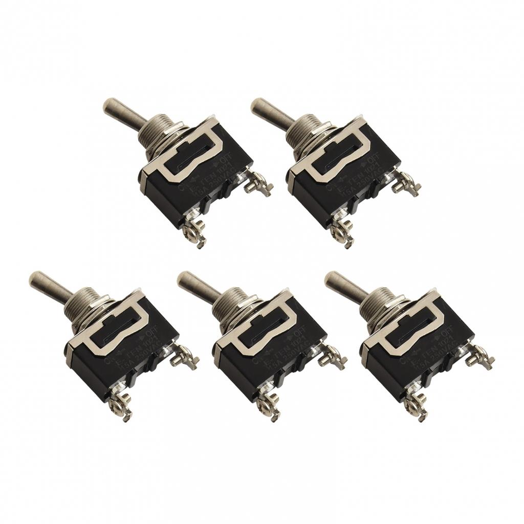 Hochlast Ein Aus Kippschalter Set mit 5 Stück für Boote, Autos und Elektronik
