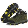 Qifeng Winter High-Top Mountaineering Shoes with Fleece Lining - Sizes 45, 46, 47