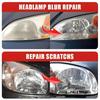 Car Headlight Repair Cream - Enhances Shine and Repairs Scratches, Prevents Yellowing, Suitable for All Types of Lights, Includi
