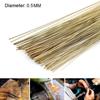 Silver Welding Rods Kit Soldering Brazing Rods for Jewelry Making Repair Easy Low Temperature Metal Solder Silver Welding Tool