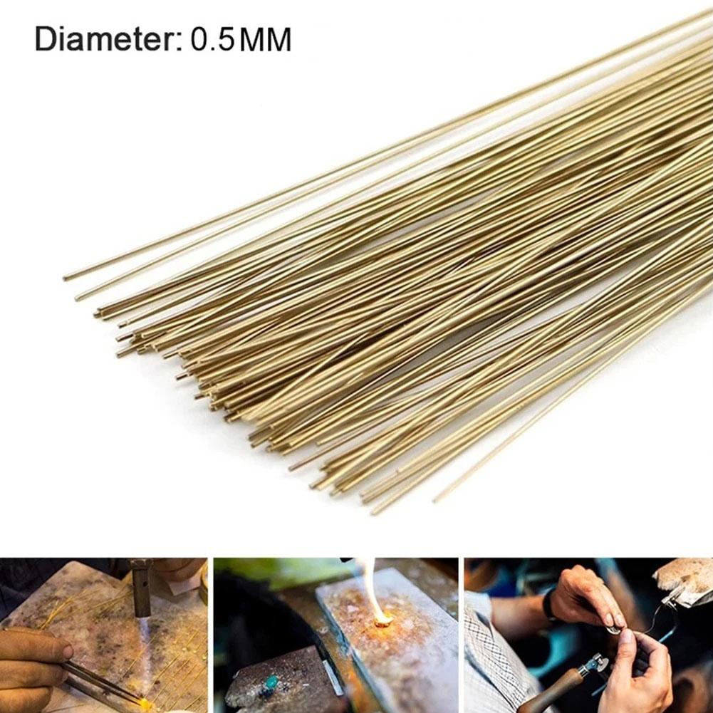 Silver Welding Rods Kit Soldering Brazing Rods for Jewelry Making Repair Easy Low Temperature Metal Solder Silver Welding Tool