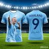 2026 Summer New Norway # 9 Haaland # Breathable Speed Drying Outdoor Sports and Leisure Adult/Children's Short Sleeved T-shirt
