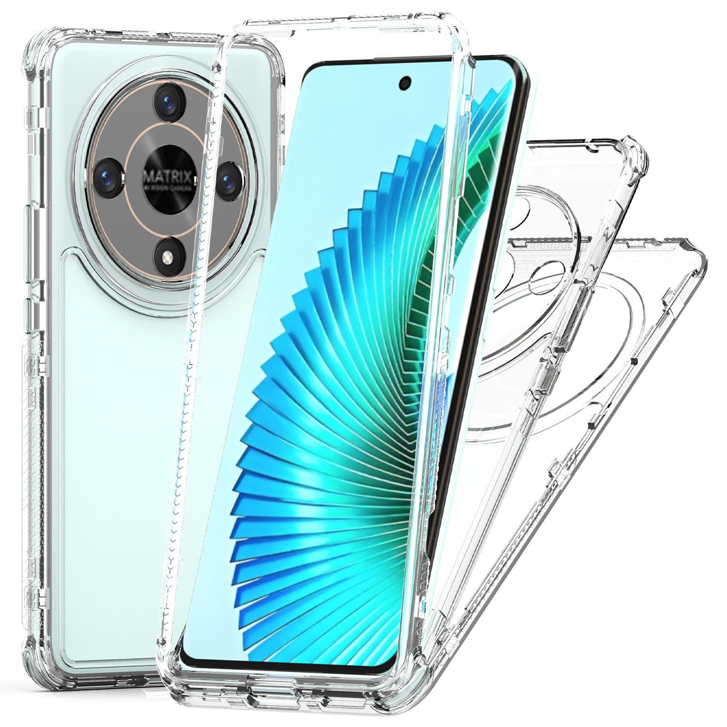 For Honor Magic6 Lite 5G/X9b 5G Case Acrylic+TPU Phone Cover Transparent A