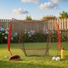Target Zone Net Central Opening Sports Gear Tear-Resistant