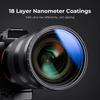 Concept Variable ND Filter Variable ND Light Reduction Range Thin Frame Design Variable ND K&F ND2~ND400 16-Layer Multi-Coating () (49mm,