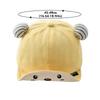 Cartoon Ear Baby Baseball Cap Cute Soft Brim Sun Hat for Inant Boy Girl Summer Solid Color Visors Kids Peaked Caps