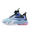 Boy's shoes2026New summer collection of breathable athletic shoes for children, featuring cushioning and anti-slip soles, designed for basketball and
