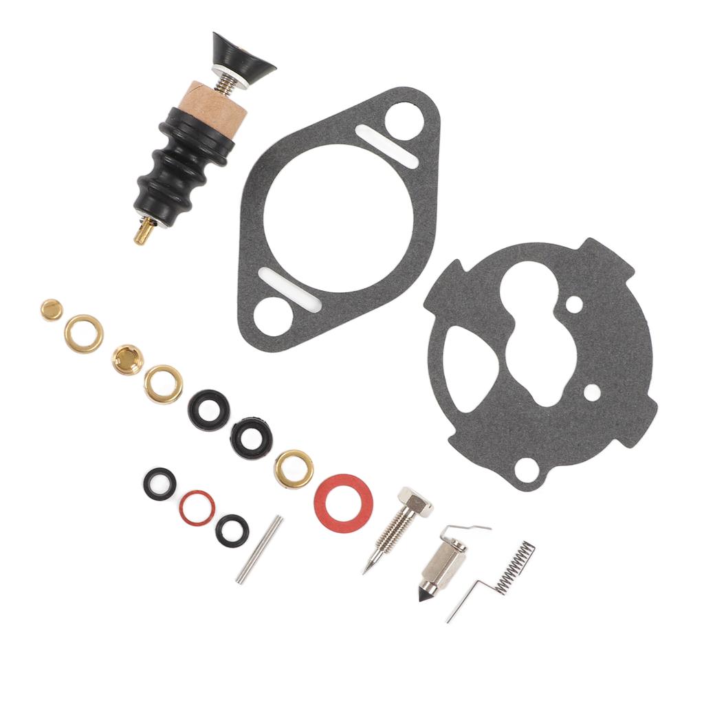 18pcs Carburetor Repair Kit 27132‑71 Rubber Metal Rebuild Parts Replacement for Bendix 1971‑1976
