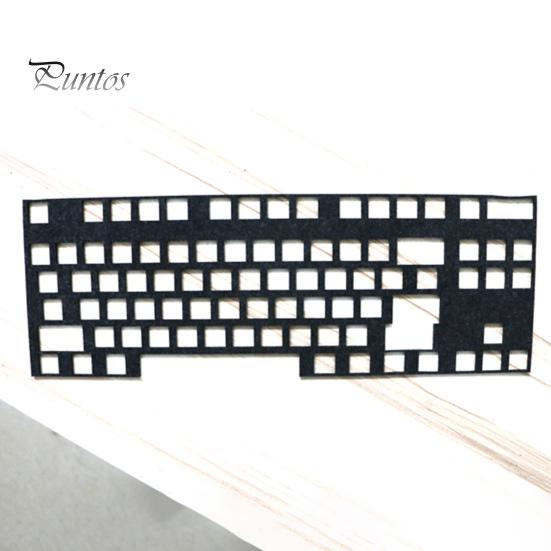 Cuscinetto in schiuma smorzante per tastiere silenziose, interruttori per tastiera, cuscinetto silenziatore per tastiera meccanica 60/84/87/96/104/660/980