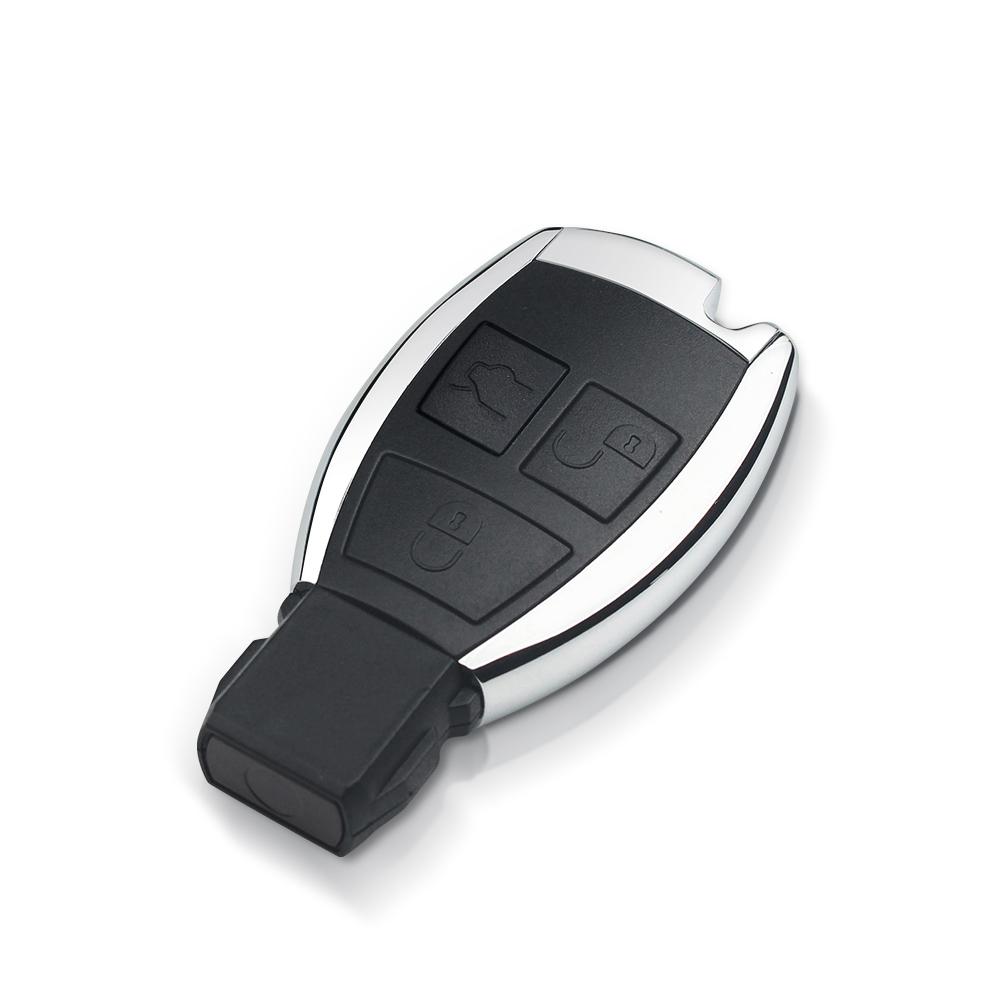 KEYYOU Car Key Shell For Mercedes Benz B C E ML S CLK CL Modified Replacement Smart Car Key Shell 3 Buttons