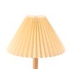 1 stk Takdekor Stoff Plissert Lampeskjerm Moderne Vaskbart Bordlampe Trekk DIY Retro Lysekrone Stofftrekk Stue Spisestue