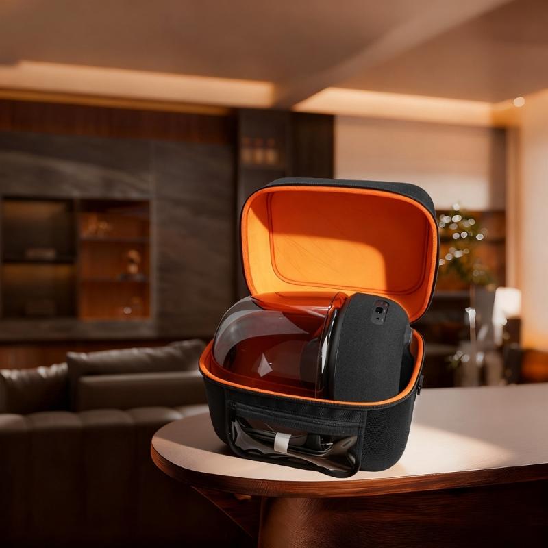 Compact Portable Speaker Pouch With Ventilated Anti Scratch Interior Secure Fit for Studio4 Wireless Speaker