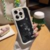 Ladder light cold wind sketch butterfly suitable for Apple 15promax mobile phone case iPhone14plus new 13