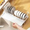 Kitchen Storage Rack Stainless Steel Dish Drainer Storage Shelf Household Sink Dishwashing Rack Organizer Tools