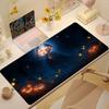 HHalloween Cute Pumpkin Mouse Pad Desk Mat Large NonSlip AntiFray Keyboard Ergonomic Office Rubber Pc Home Custom