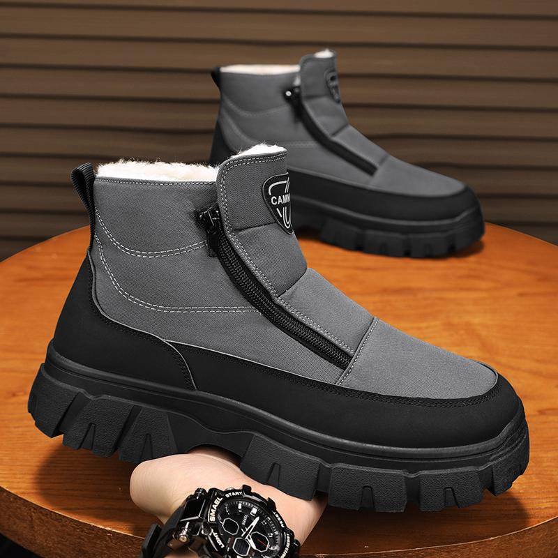 Western Boots Military Tactical Safety Shoes Mens Sneakers Man Offers Free Shipping Men's Leather Boot Tennis for Men Ankle High