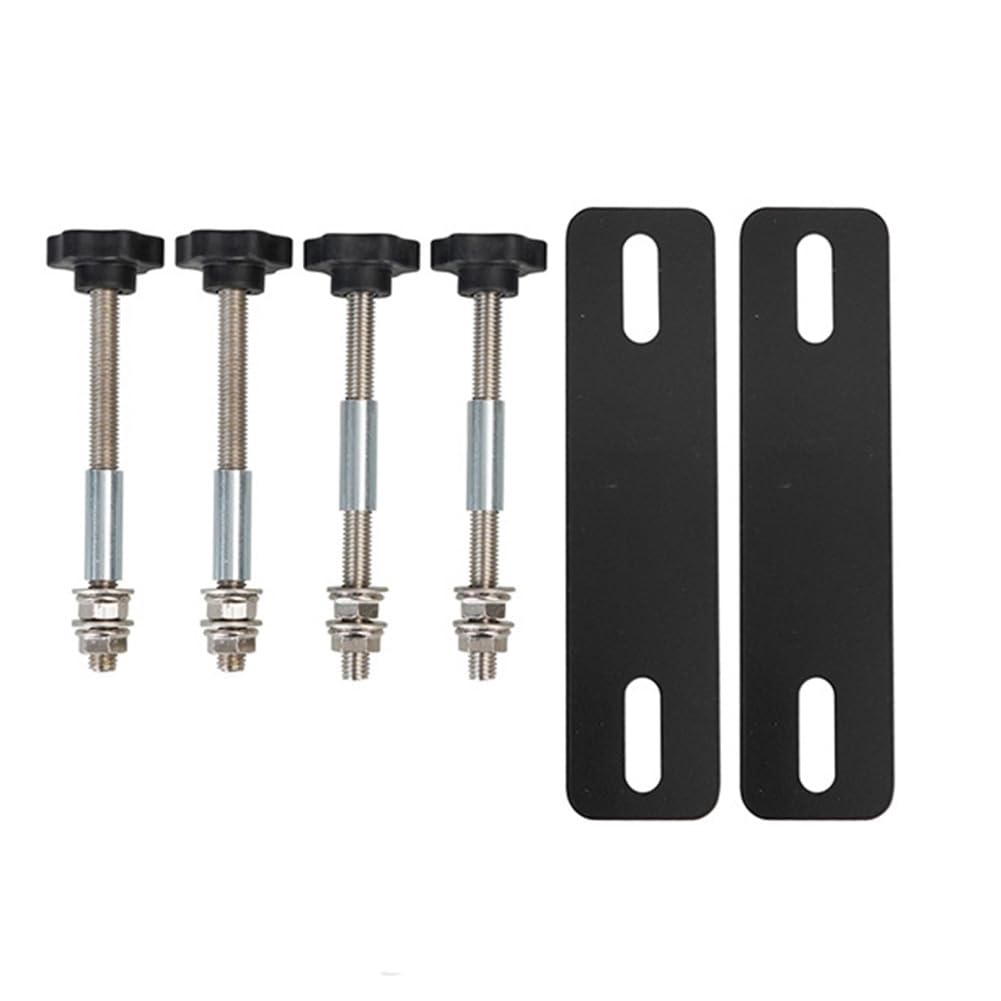 DEVCOVE Universal Car Recovery Board Mounting Pin Base Plate Kit Easy Installation Escape Board Mount Safety Traction Board