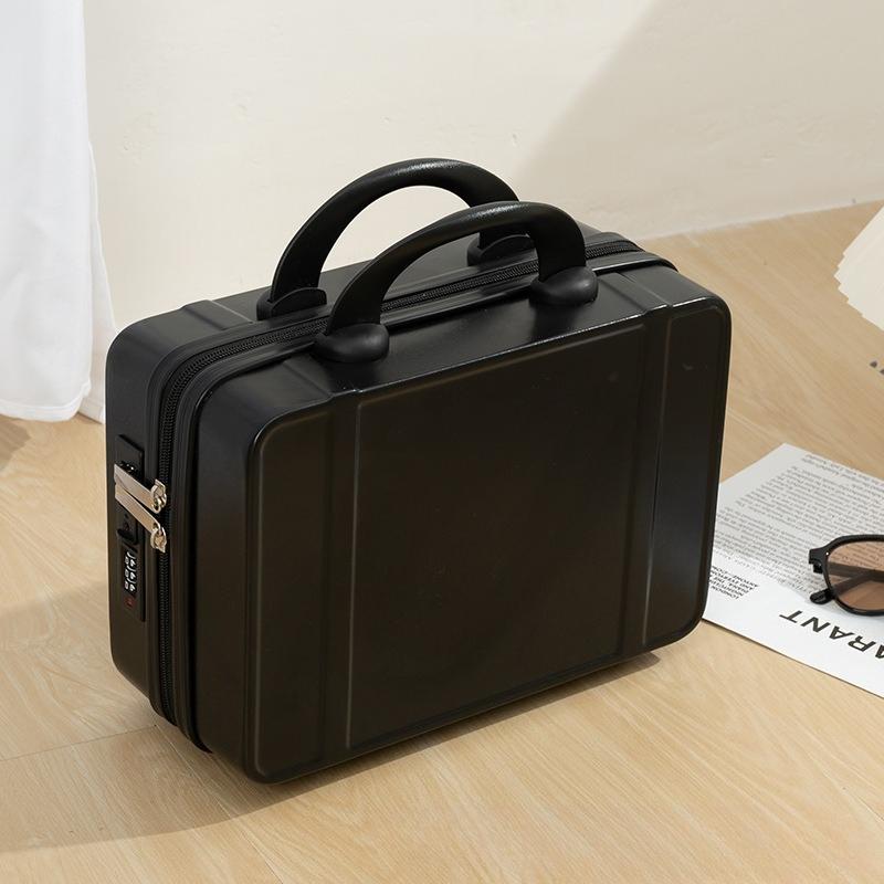1Pc Small Suitcase, Mini Cosmetic Case, Small Case, Souvenir, Suitcase, Storage Bag, Password Box.