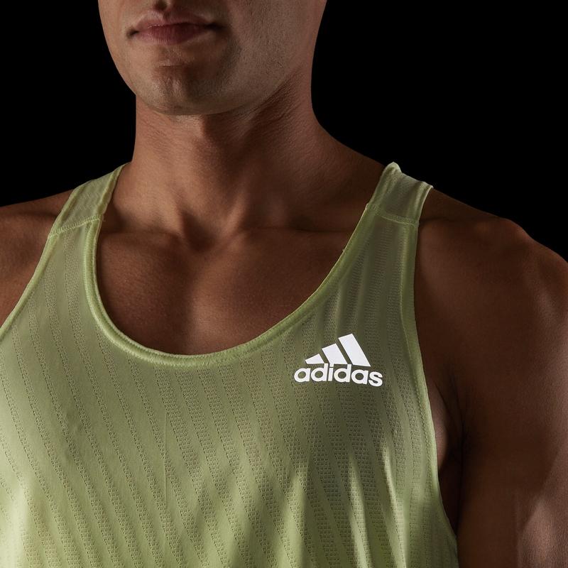New Adidas Tank Tops Men's Acid Green HE4647