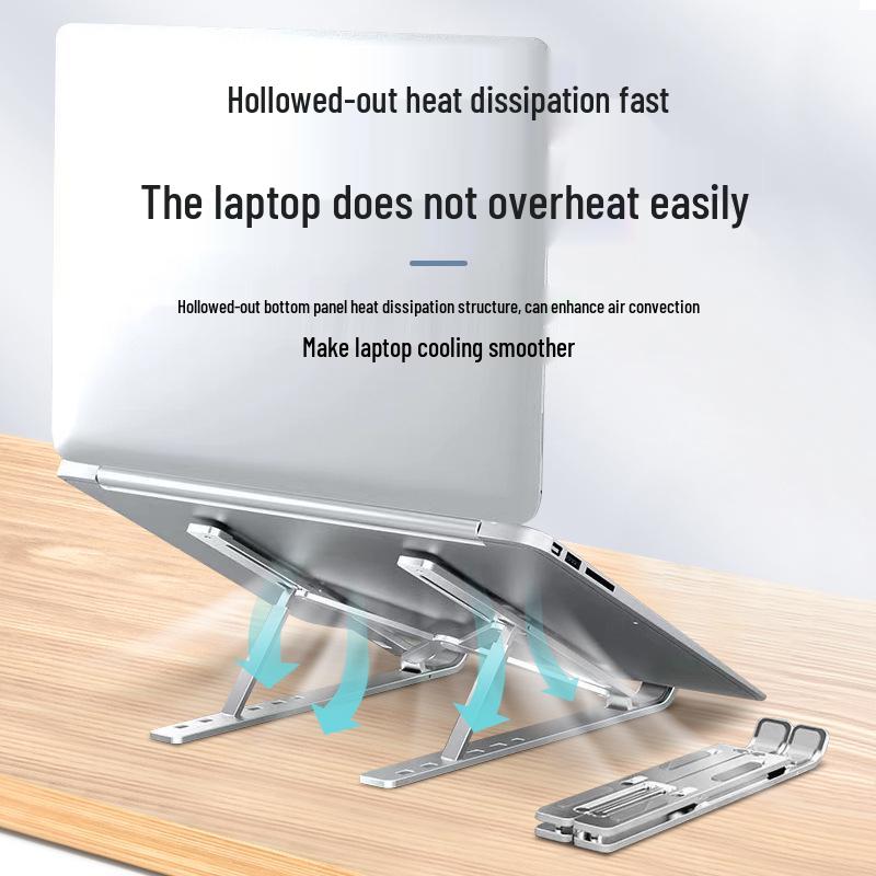 Portable Aluminum Laptop & Tablet Stand with Heat Dissipation