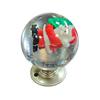 Door Knob Vintage Xmas Tress Santa Claus Transparent Faux Crystal