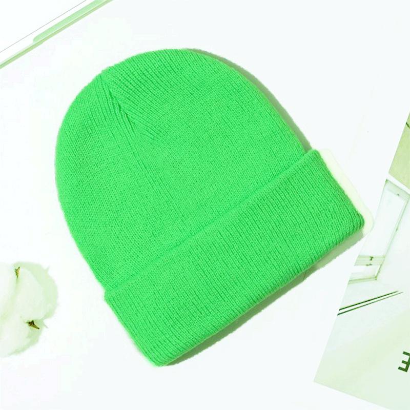 In Stock 0-3 Year Old Infant Knitted Hats Newborn Knitted Hats Cute Woolen Hats Autumn Winter Baby Woolen Hats