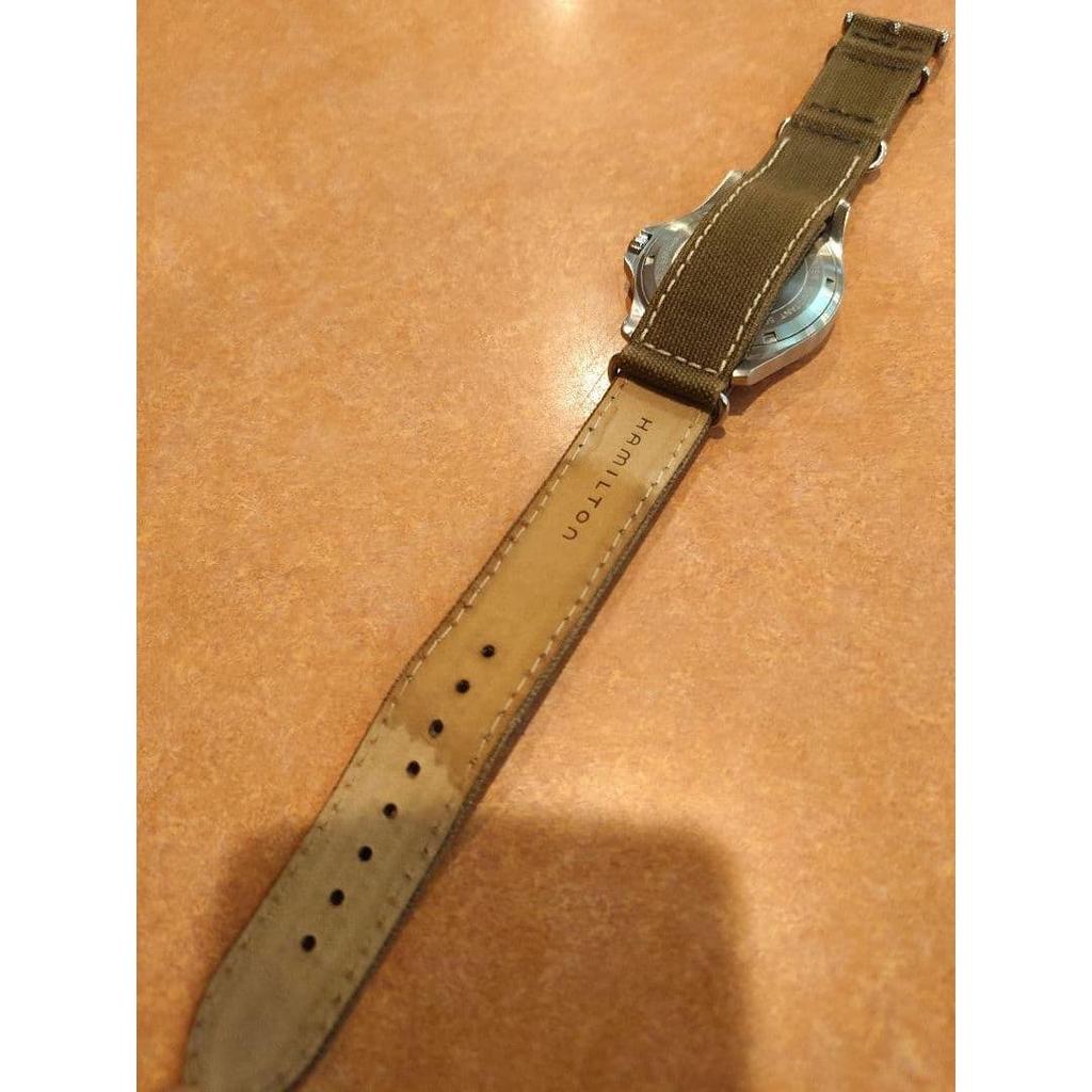 Used [Rare Out of Print Item] Hamilton Khaki King Day Date Quartz
