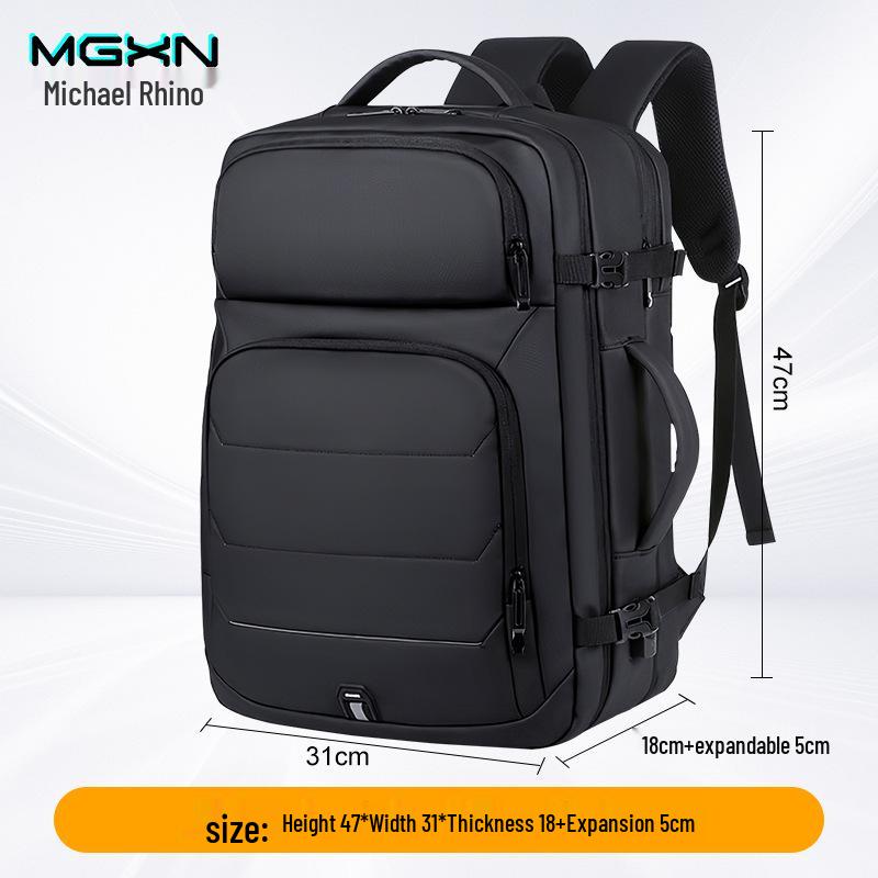 High-End Waterproof Laptop Backpack for Men and Women: Fashionable, Double-Shouldered, Perfect for Travel and Commute