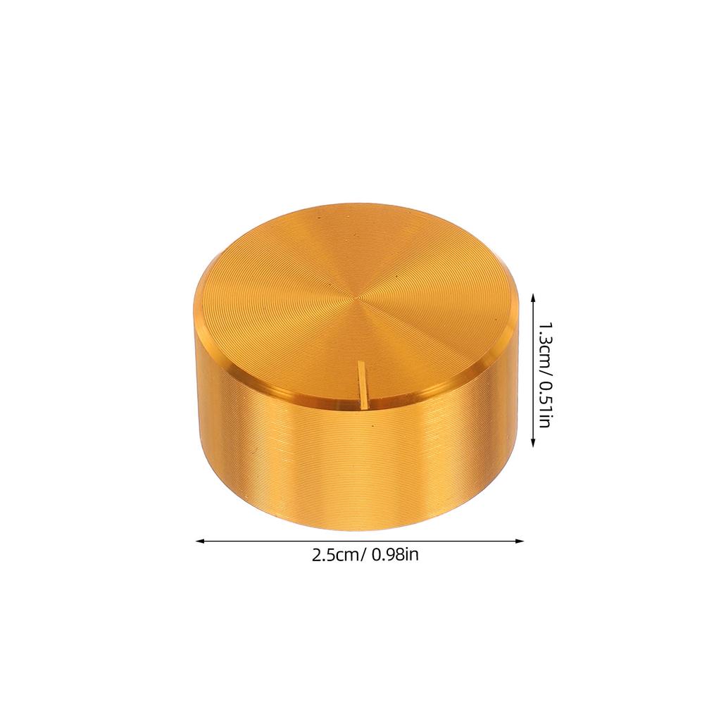 2Pcs Universal Potentiometer Knob Light Dimmer Rotary Control Switch Knobs Replacement for Audio Guitar Amplifier Volume