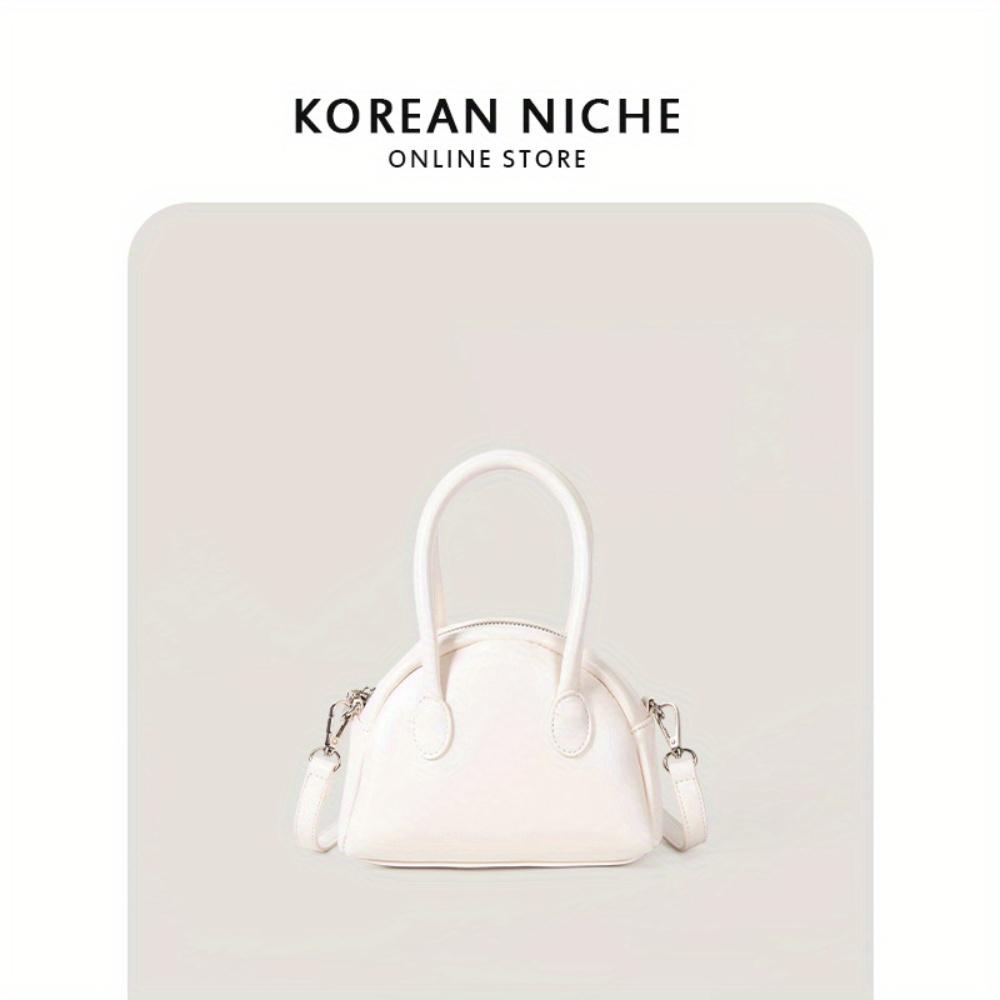 1 Pc Niche Design, Gentle and Cute, Crossbody Bag, Simple and Versatile, Shaped Tote, Shoulder Bag, Boston Bag