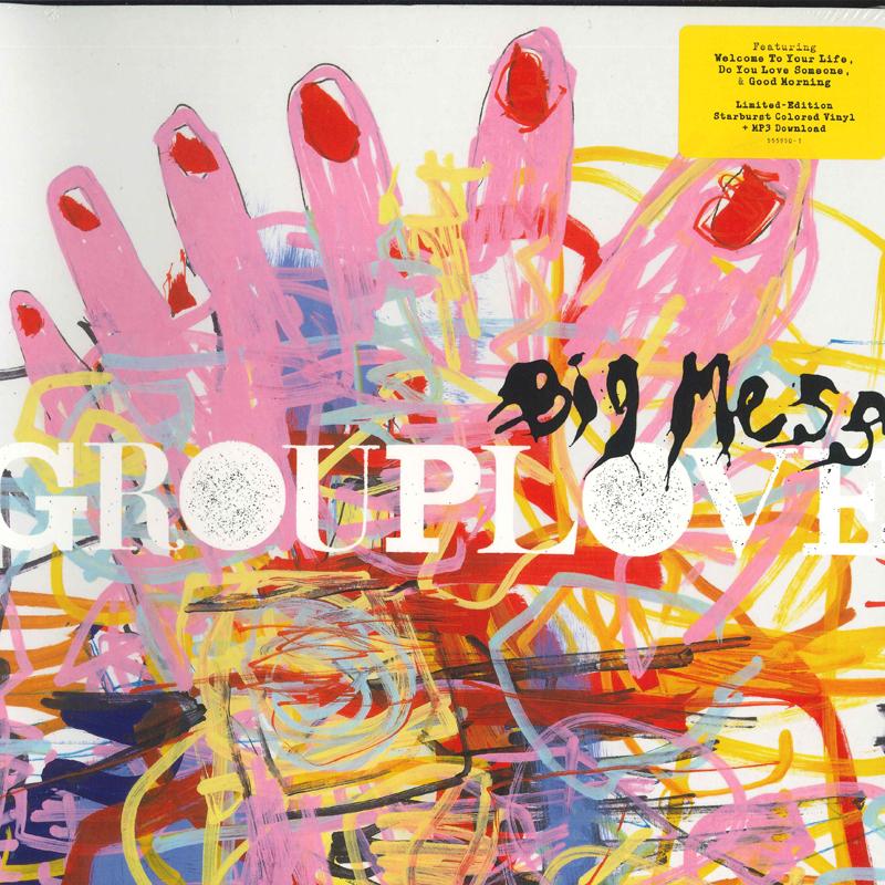 

LP Record GROUPLOVE - Big Mess 5559501 Atlantic, Canva 2016 US Rock