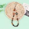 Retro Chinese Style Bead Hand-Held Chain Wrist Short Hanging Rope Phone Case Car Keychain Bag Pendant For Women