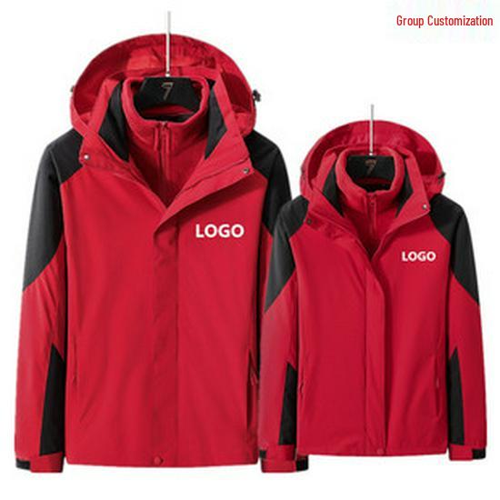 Unisex Windproof Jacket: 3-in-1 Down Cotton Outdoor Fishing Coat