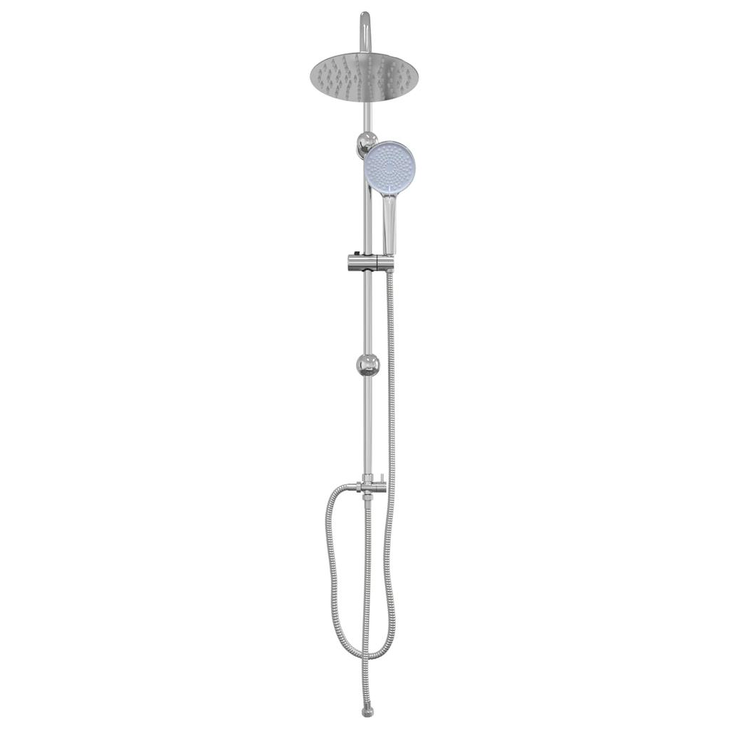 Shower System Silver 47 X 20 X 95 Cm Stainless Steel
