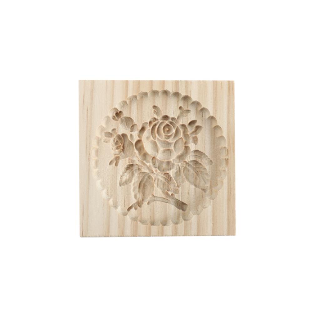 

DIY Household for Biscuit Making Cookie Stamp Kitchen Accessories Wooden Cookie Mold Baking Mould flower